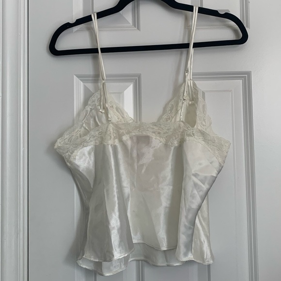 Vintage Victoria Secret Gold Label 80s 90s Satin Cami Set Size Medium - Picture 16 of 16